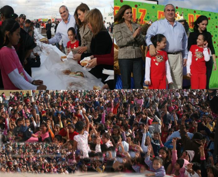 Alcalde Benet, celebra Día de Reyes con miles de familias